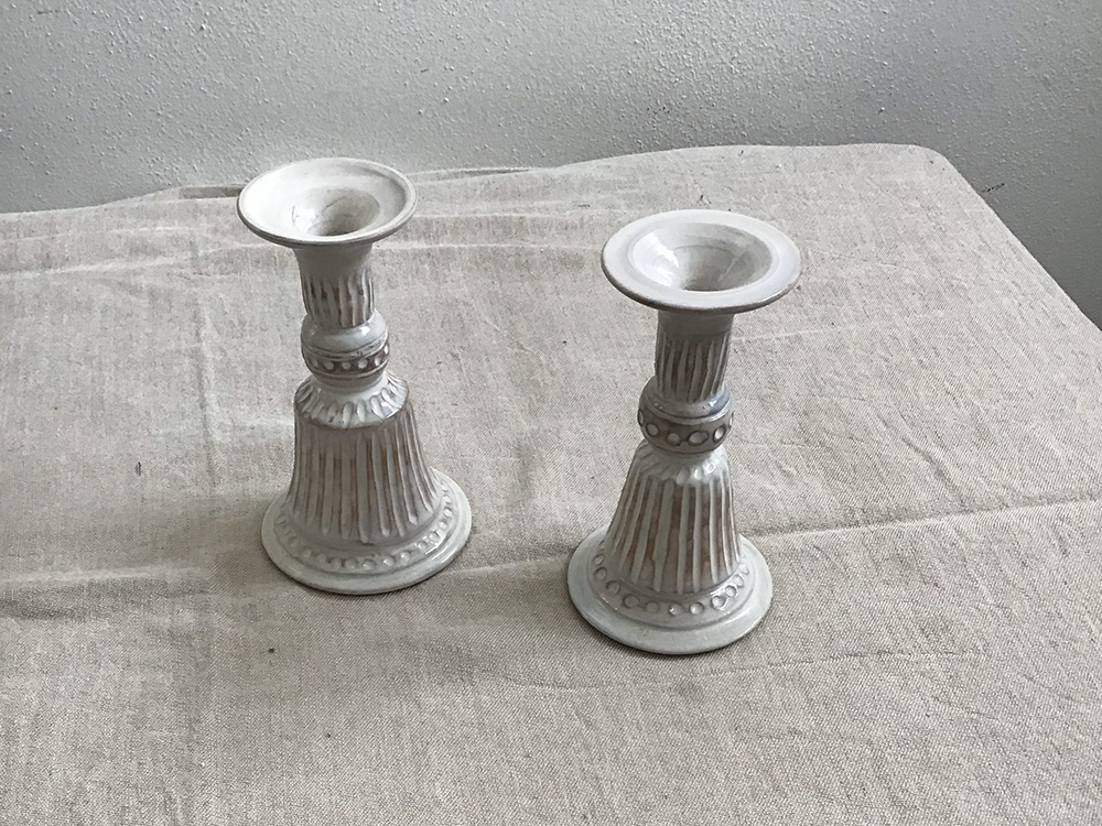 Ceramic Candlesticks — Aiazzi Francesco