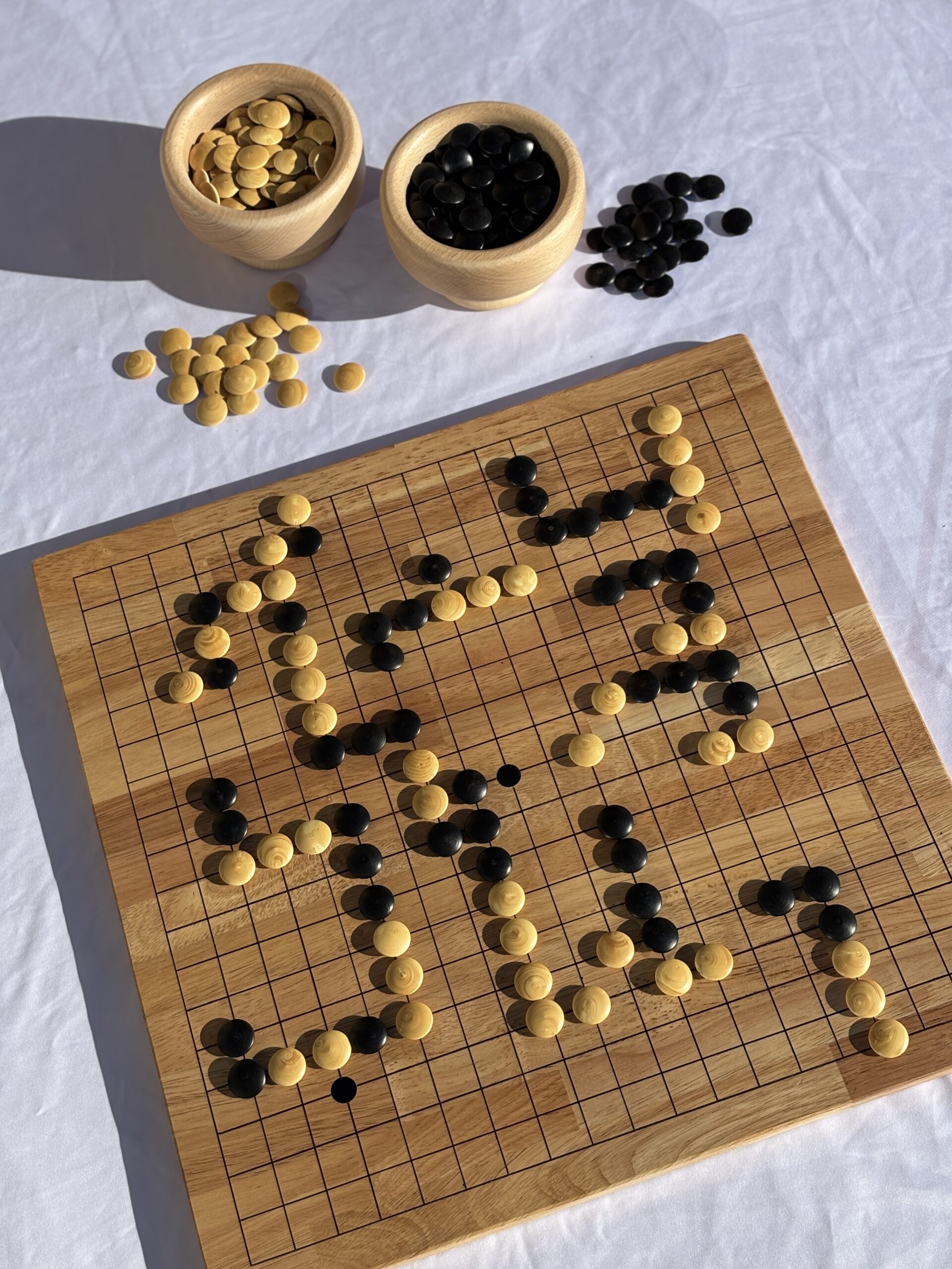JEU DE GO EN BOIS — Alortujou