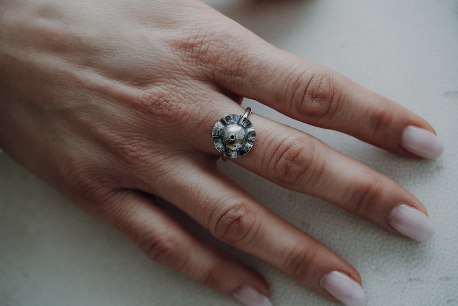 Anillo con mini ferriña — Ana Freiría