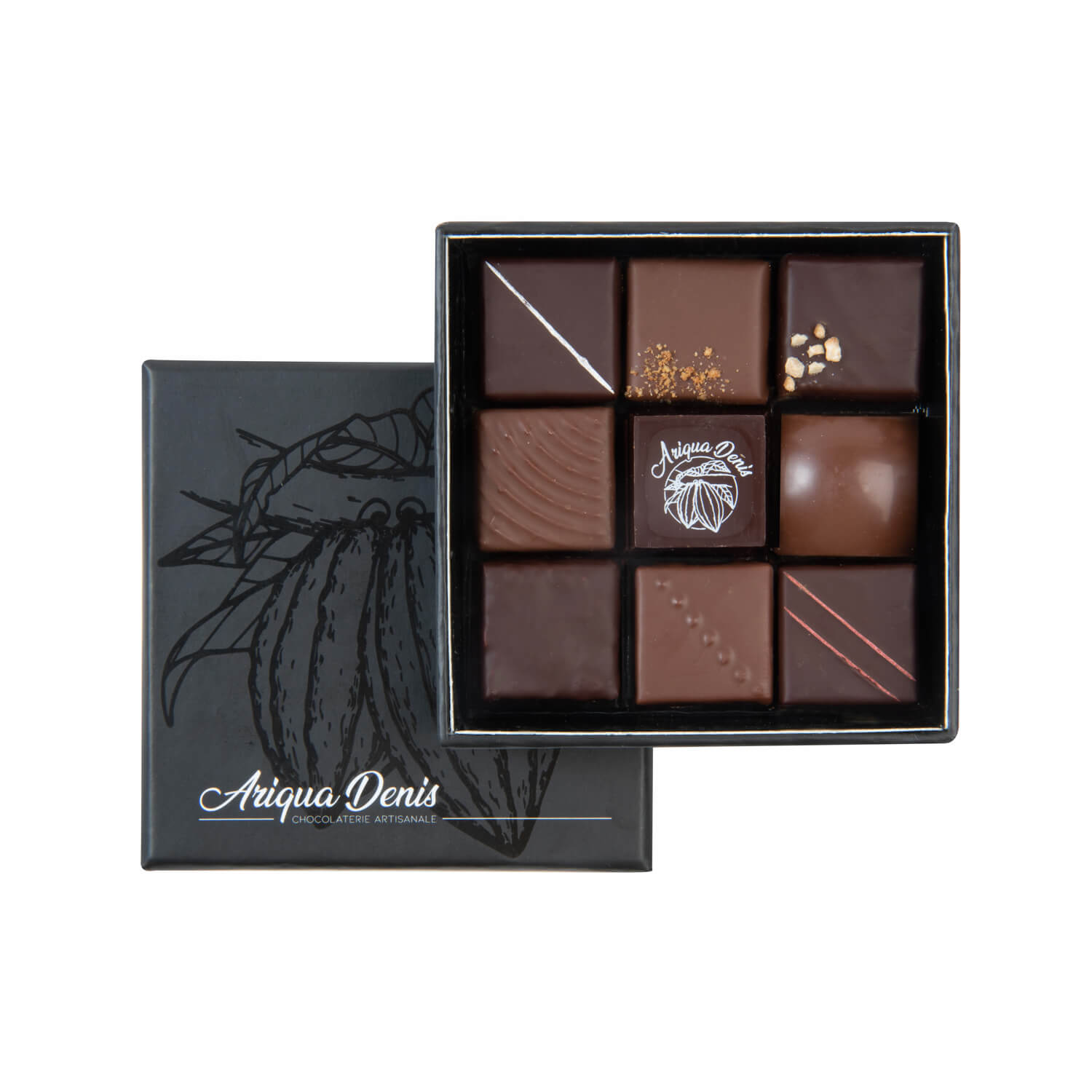 Coffret Élégance – 9 — ARIQUA CHOCOLATERIE