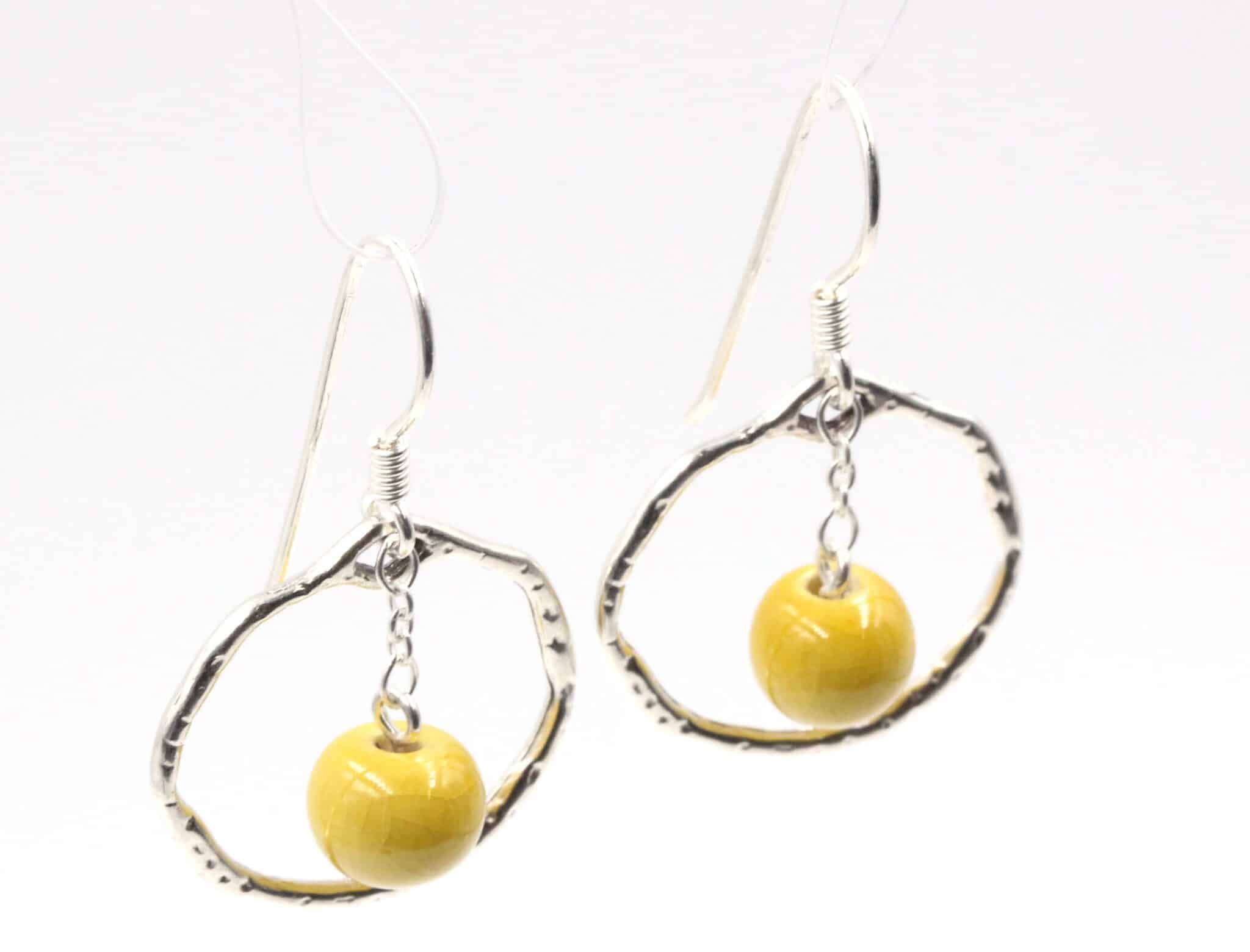Boucles d’oreilles Gypsies en céramique — ATELIER ANDREANI CREATIONS