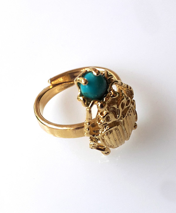 Bague Scarabée — LA LUMIERE DE BEN