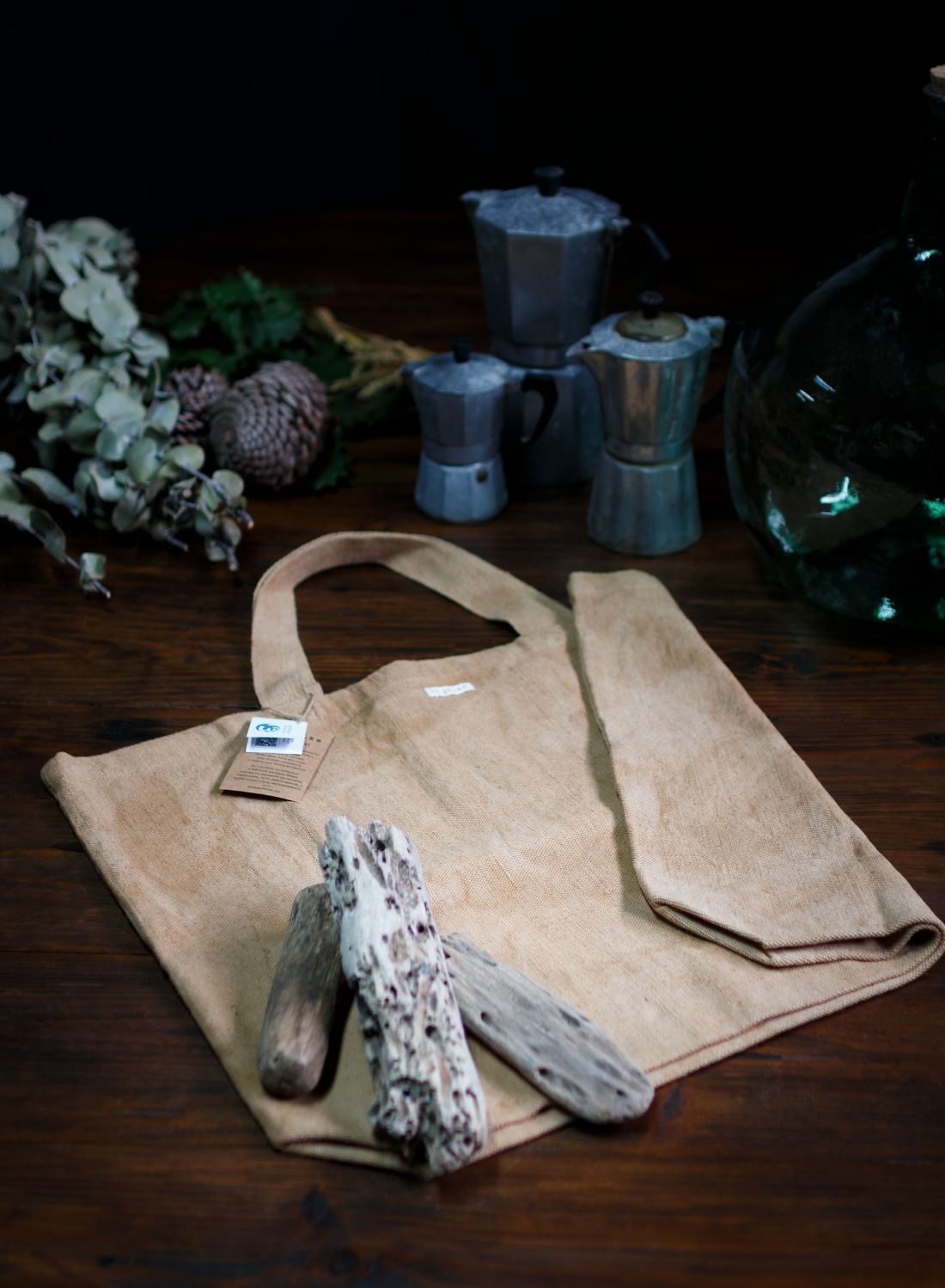 Bolsa de tinte de nogalina — Bo Peixe