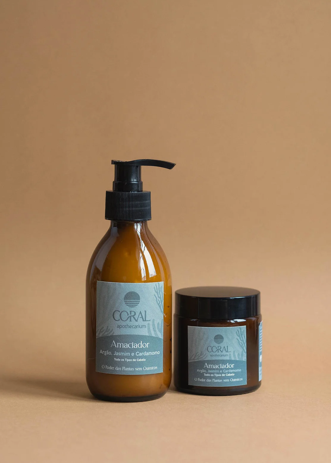 Amaciador Natural com Óleo de Argão e Jasmim — Coral Apothecarium