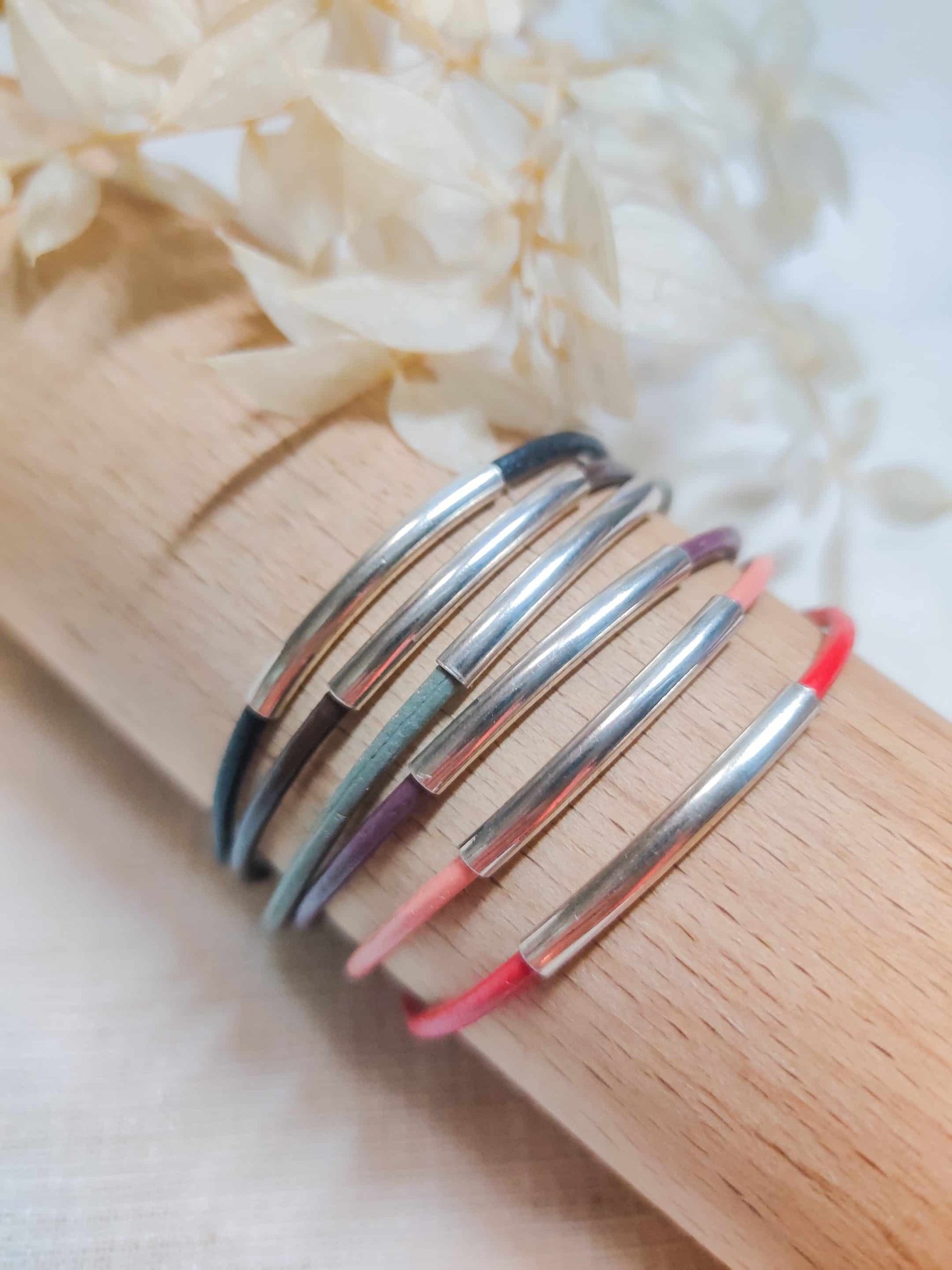 Cuir 1 rang – Bracelet — Edwina Albert
