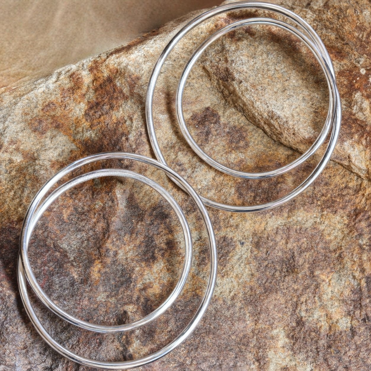 Boucles d’oreilles « Cercles libres » — EMI EMOI