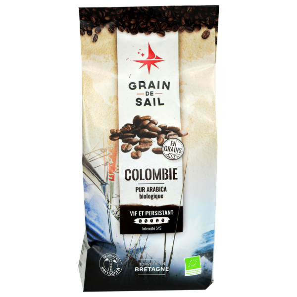 Café Colombie Excelso Grains – BIO — Grain de Sail