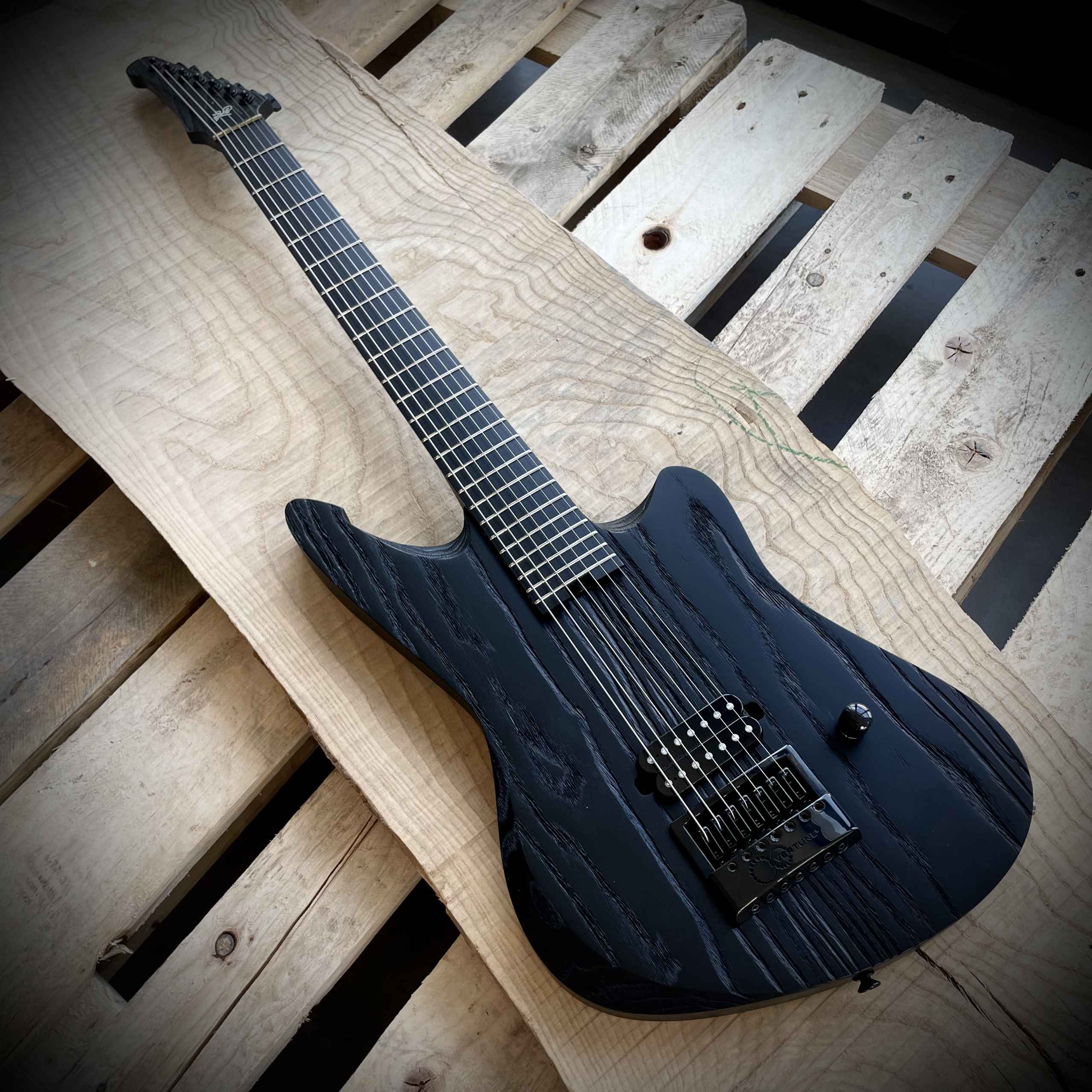 Hapas ASHEN 728 ET RUN #2 (pre-order) Buster Odeholm Signature — Hapas Guitars