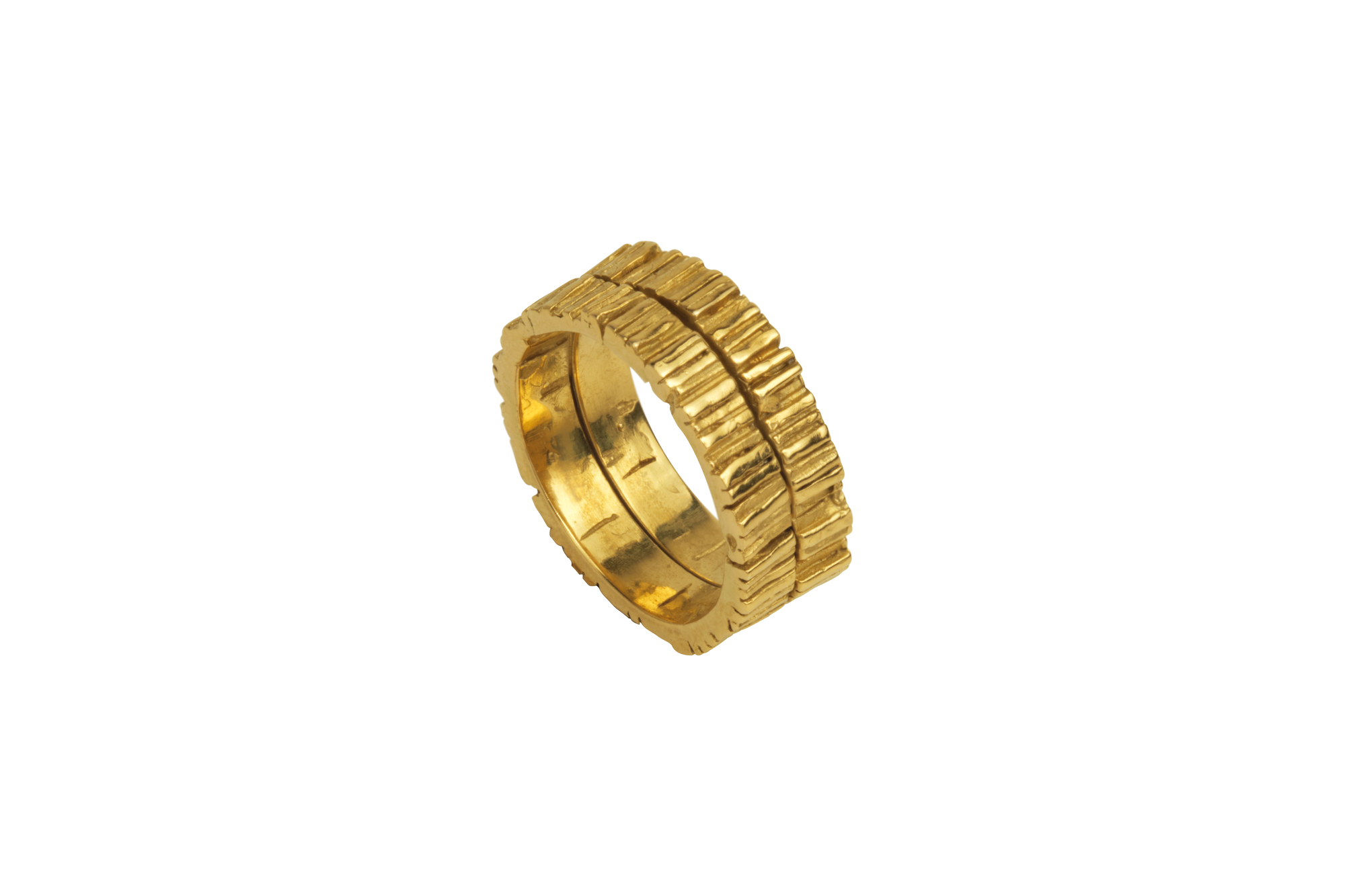 Bague double écorce — La Fiancée du Bijoutier
