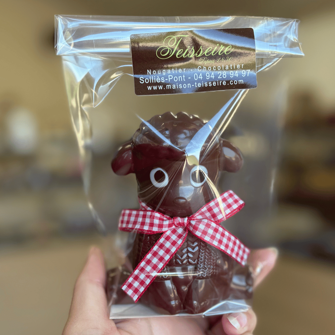 Agneau au chocolat 10cm — Maison Teisseire