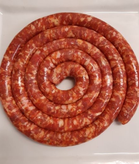 CHIPOLATA DE CANARD au piment d&rsquo;Espelette sous-vide . — Maison Tête