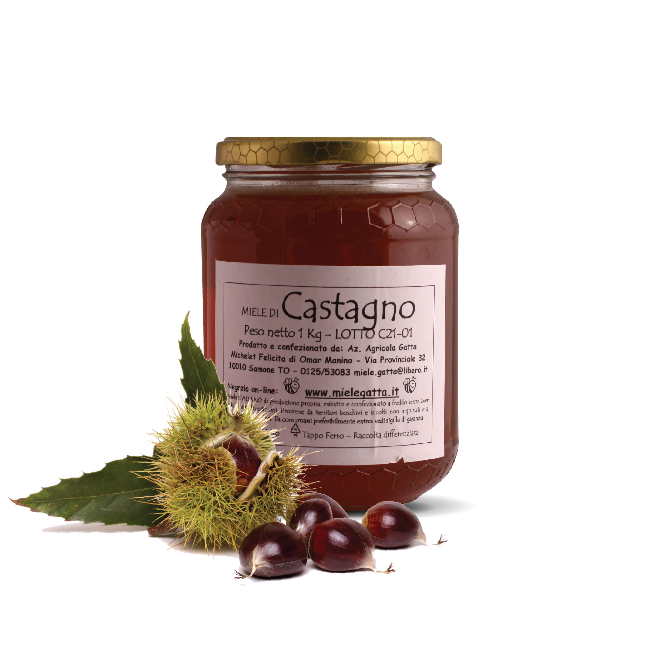 Miele di Castagno — Miele Gatta