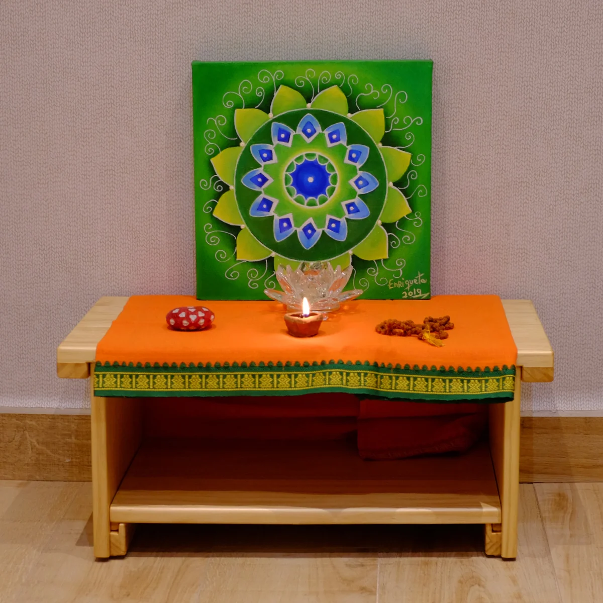 Altar – mesa de meditación — Paloverso