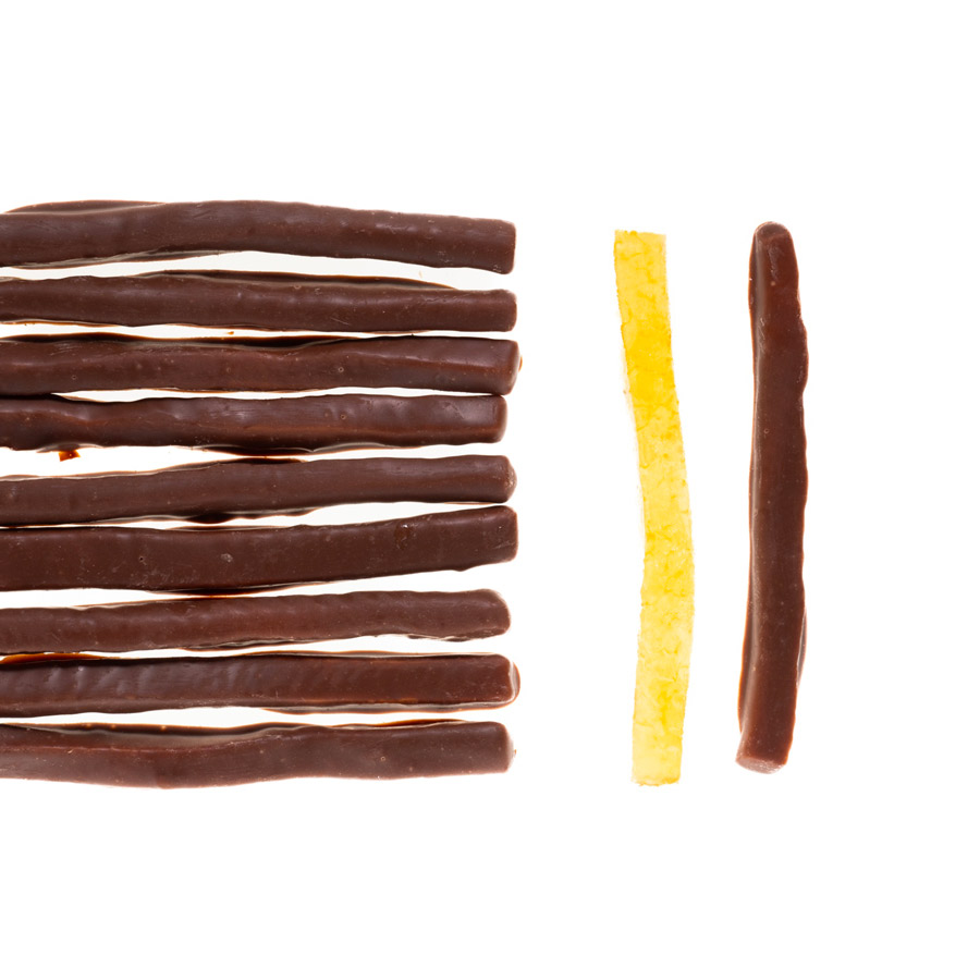 Citronnettes Enrobées Chocolat Noir — Papa Gâteau