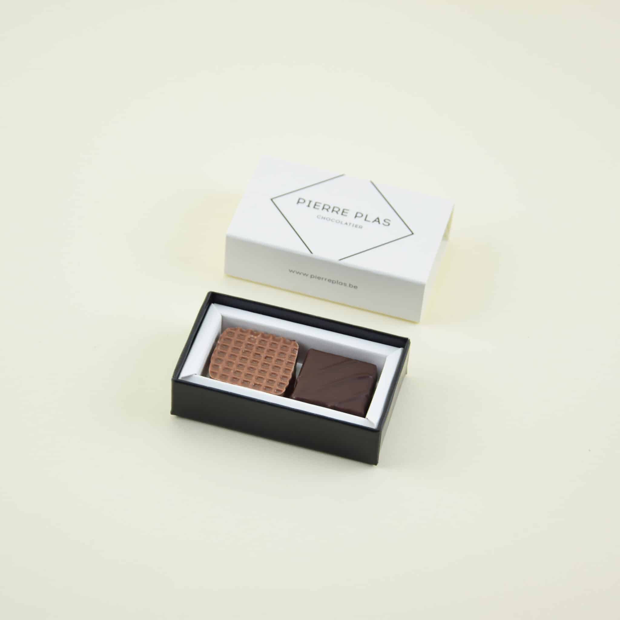Coffret Deux Chocolats — Pierre Plas Chocolatier