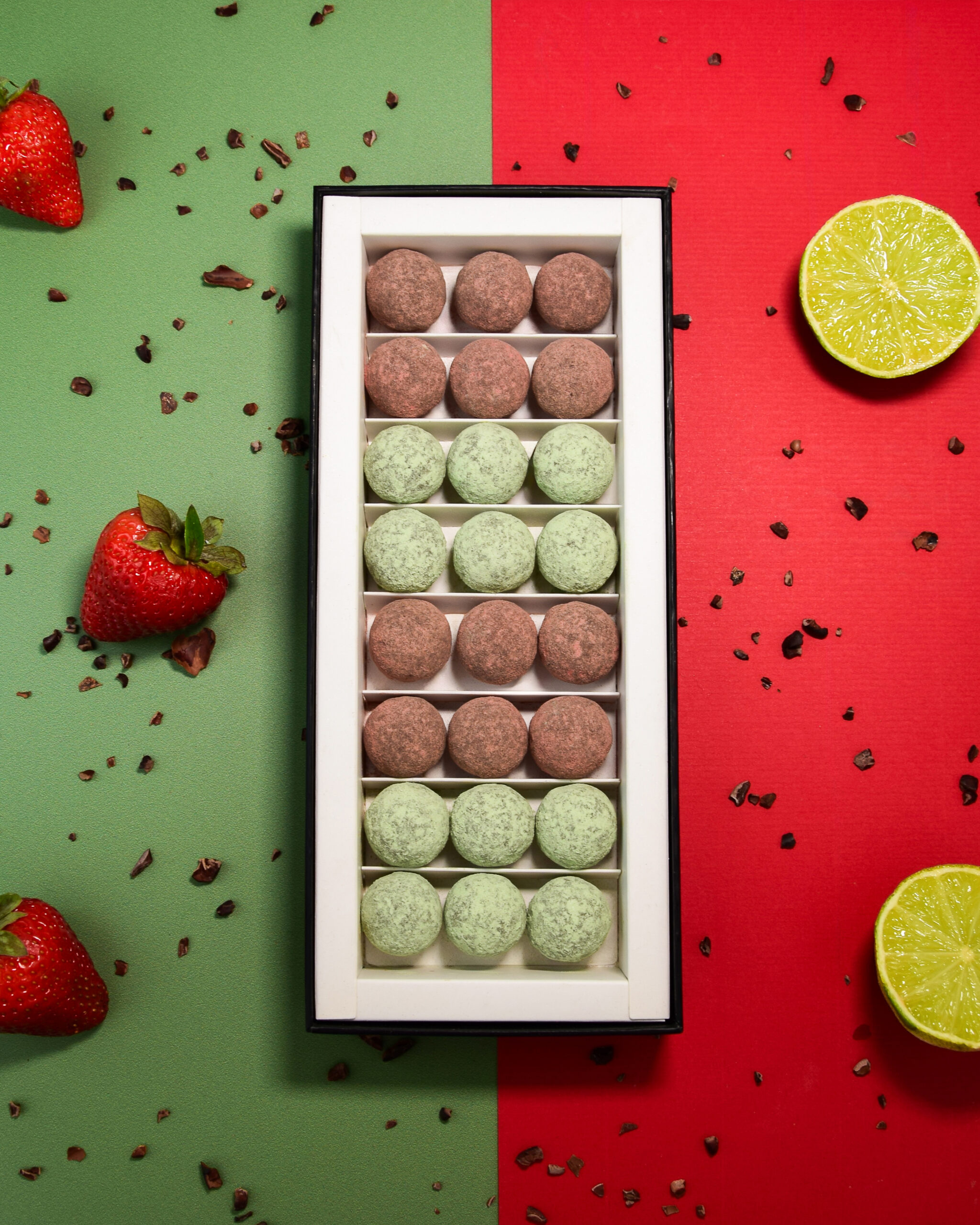 Coffret Truffes d’été — Pierre Plas Chocolatier