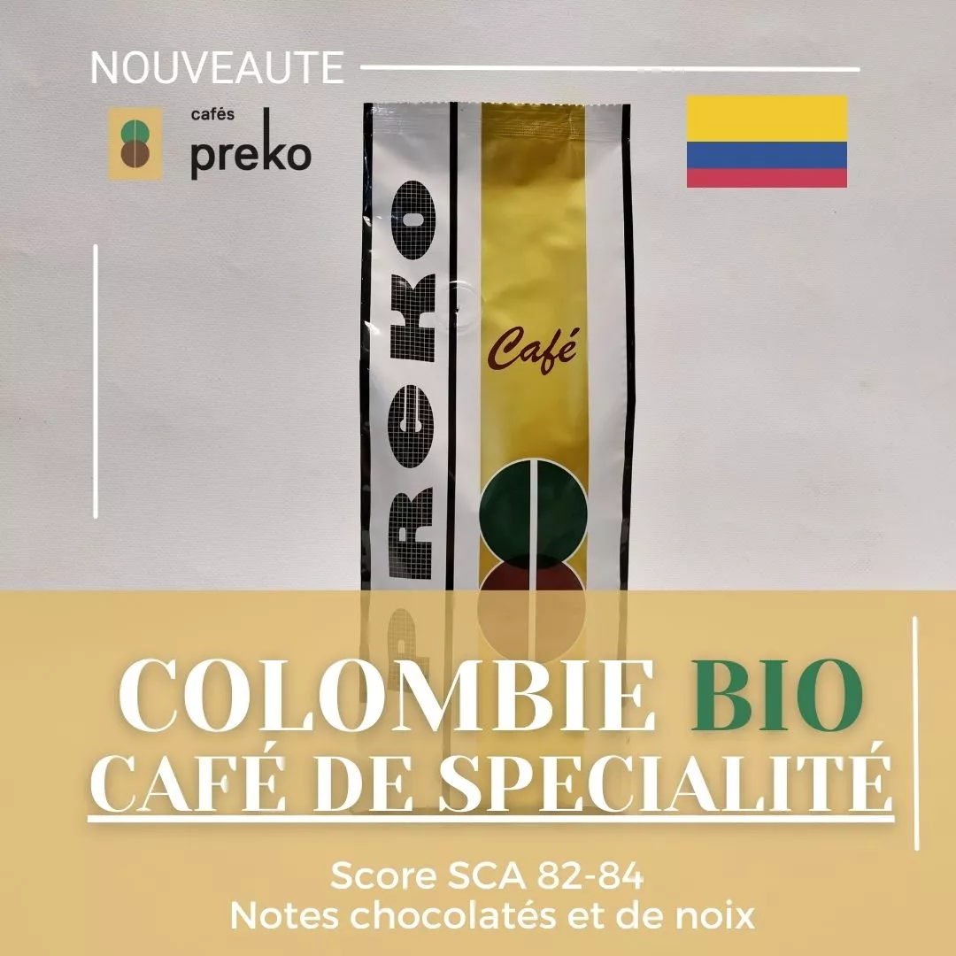 Café Colombie GRAINS — Cafés Preko