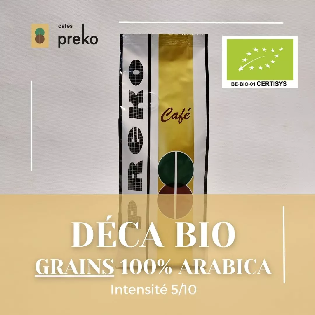 Café Décaféiné BIO Grain — Cafés Preko