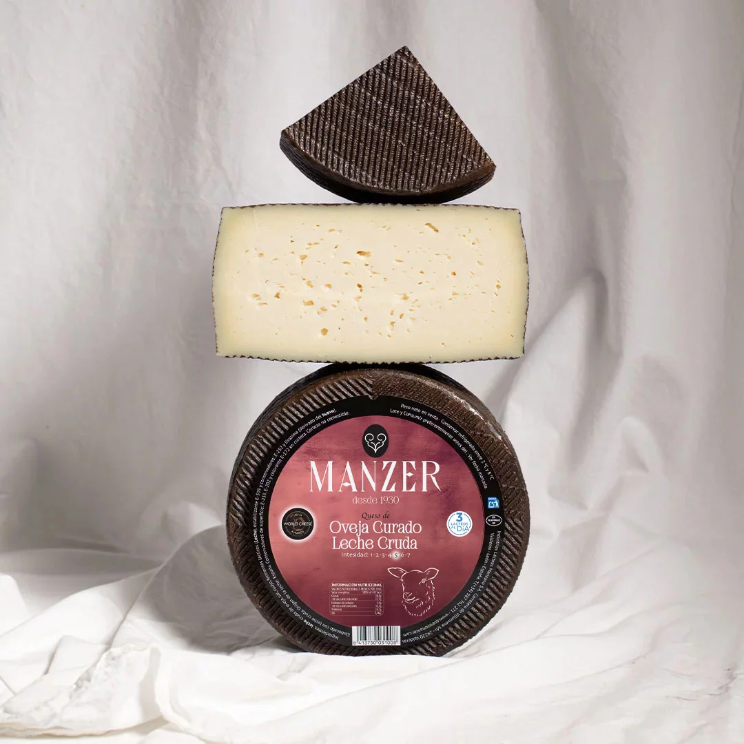 Curado Leche cruda (Oveja) — Quesos Manzer