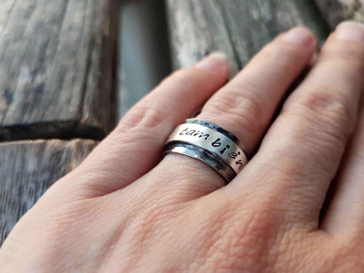Anillo Leyenda el Rey Salomón — Taller Cascabel