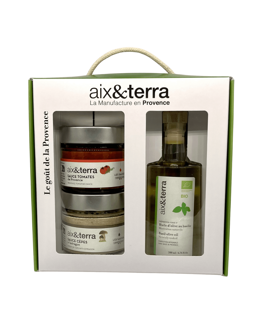 Coffret Sauces & Huile d&rsquo;olive — Aix&Terra