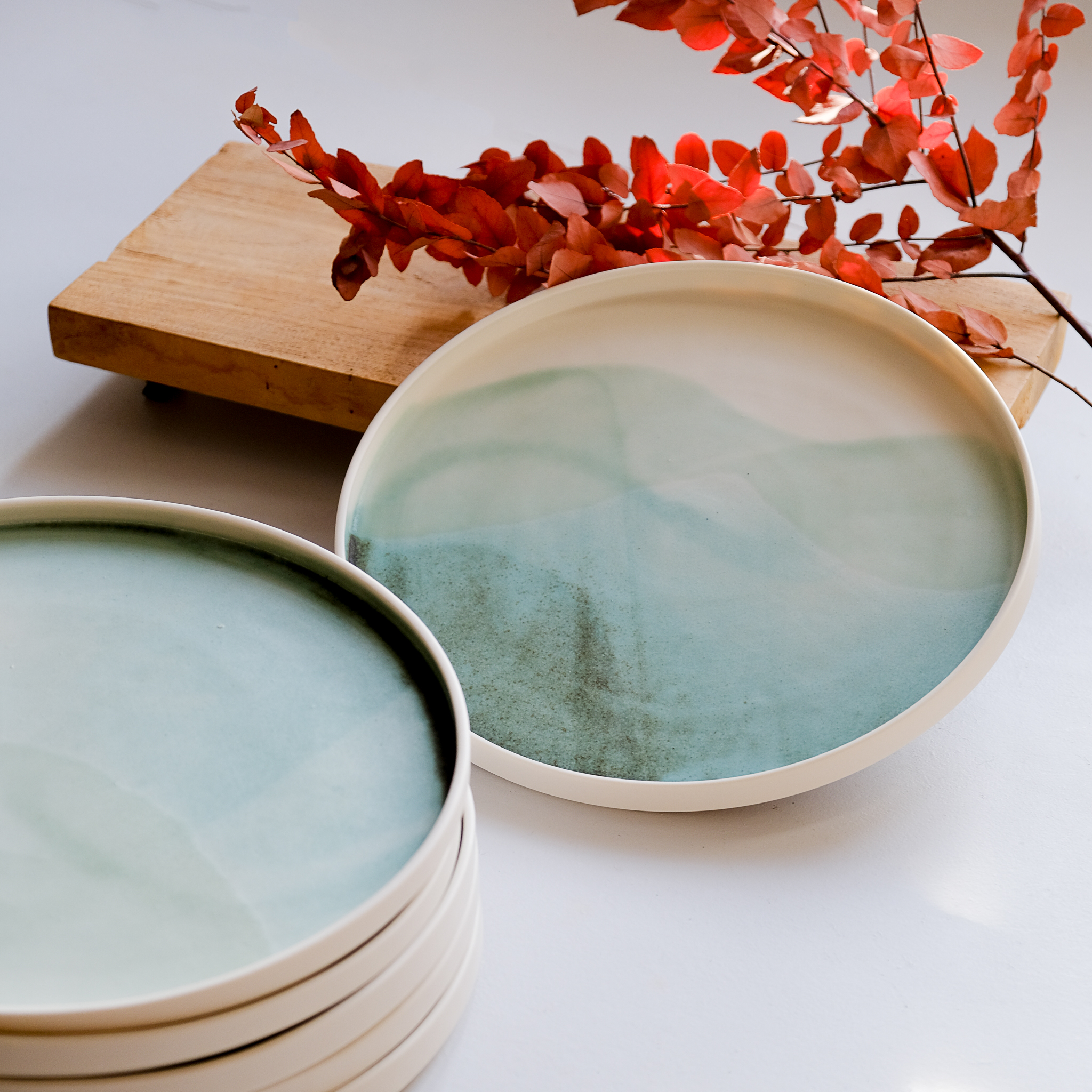 Assiette Lagoon — ANAELLE CHRIST - PETIT TOUR À L'ATELIER