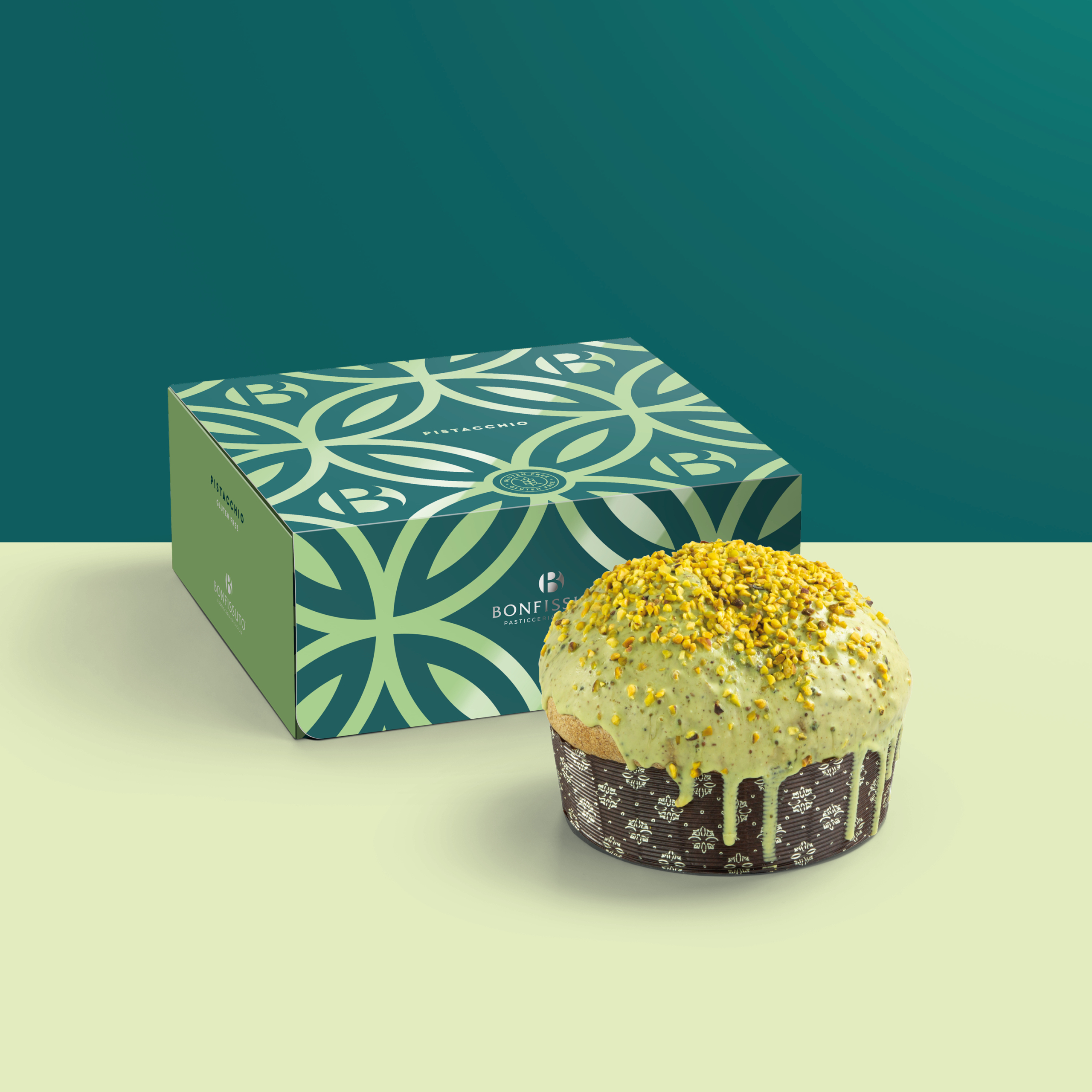 Panettone al Pistacchio Gluten Free — Bonfissuto