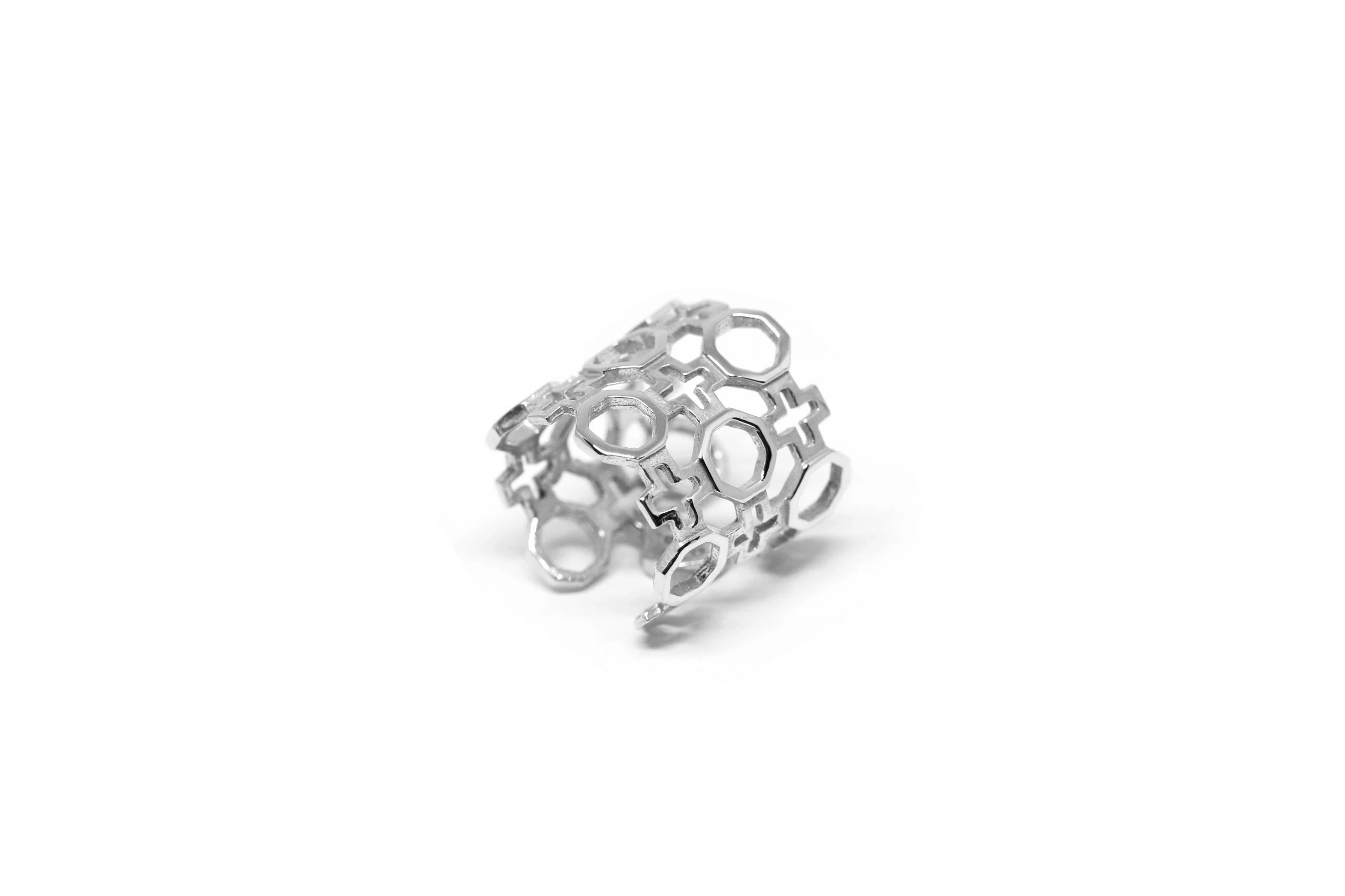 Contemporary Ring 925 Sterling Silver — Co.Ro Jewels