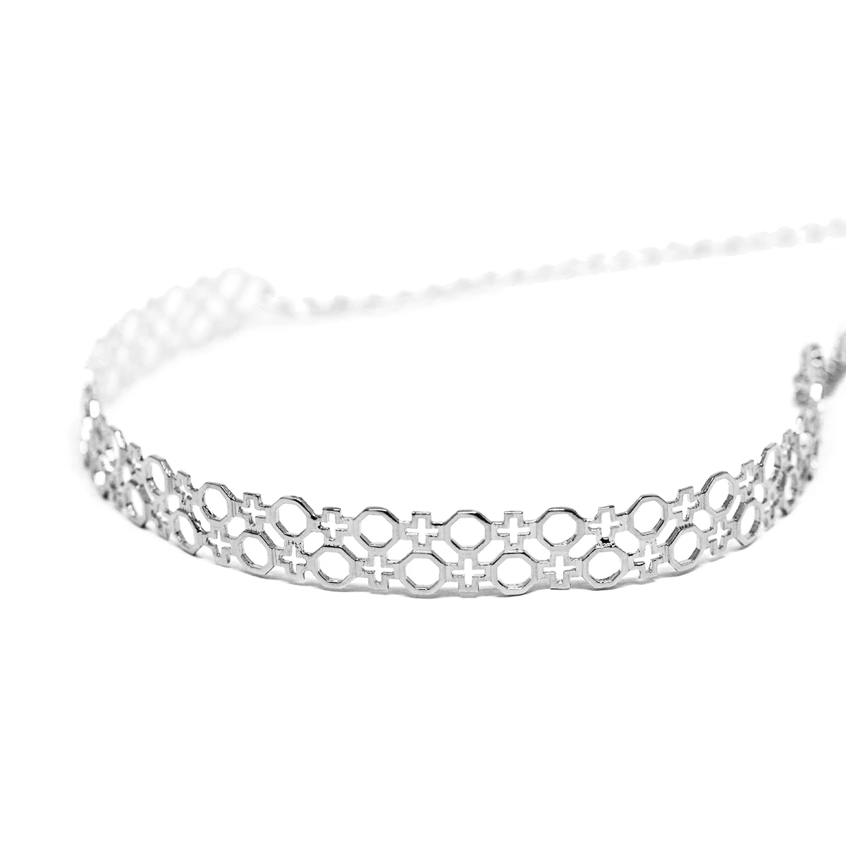 Contemporary Choker 925 Sterling Silver — Co.Ro Jewels