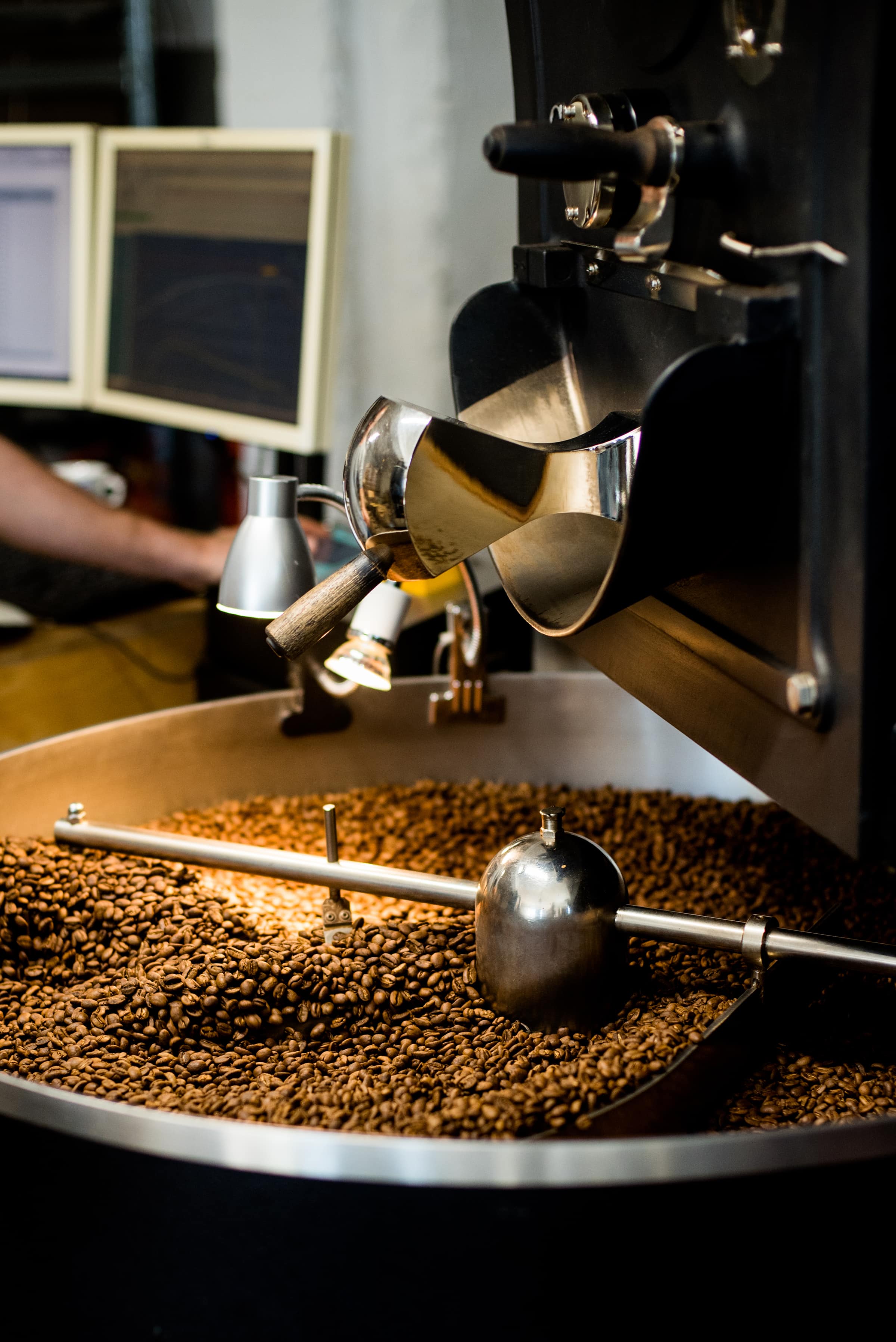 Besichtigung der Rösterei — Flying Roasters