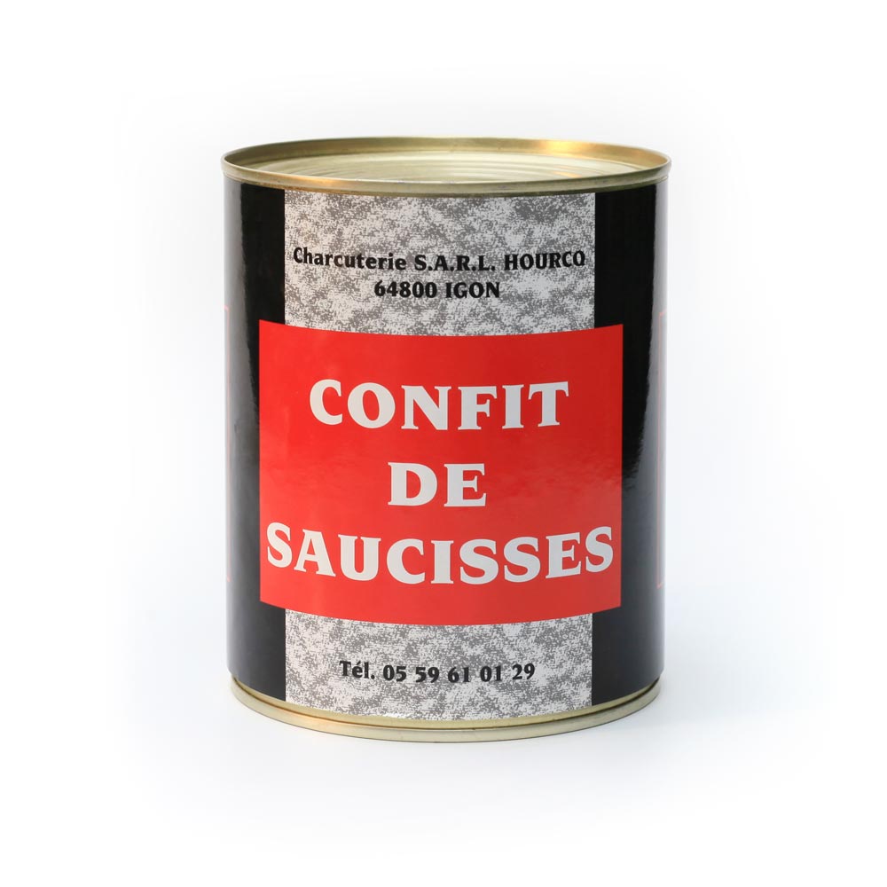 Confit de porc / Saucisses — Maison Hourcq