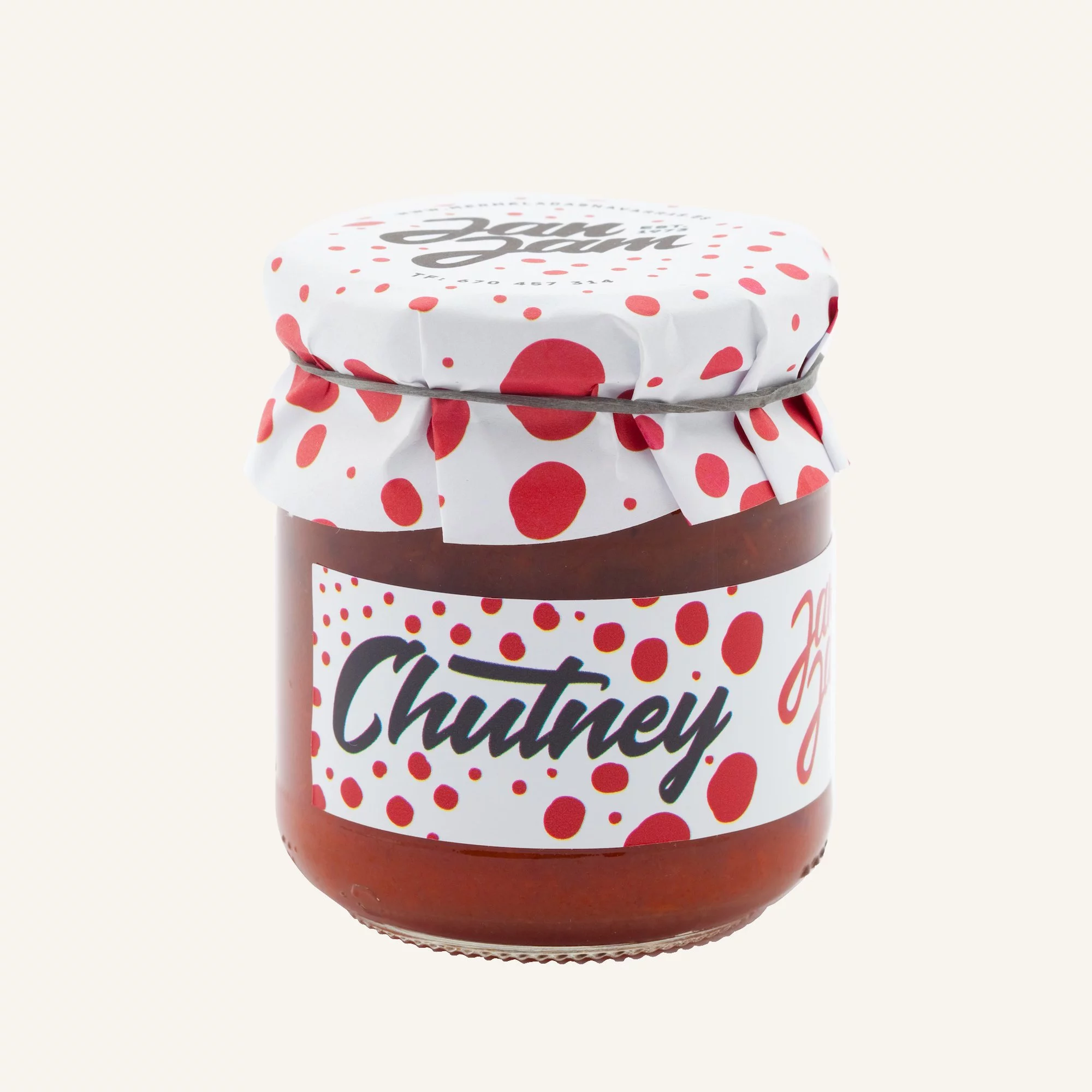 Chutney de Tomate, Cebolla y Aceituna negra de Aragón — Jan Jam