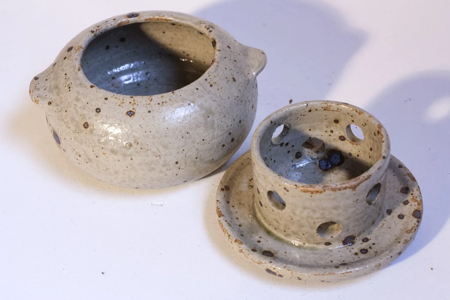 Beurrier à eau en grès 250g – Fabriqué en France – Conservation optimale sans frigo — Paul Carriquiry