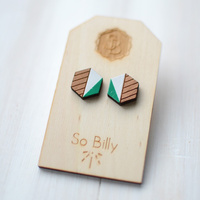 Hexabois bicolore green — So Billy