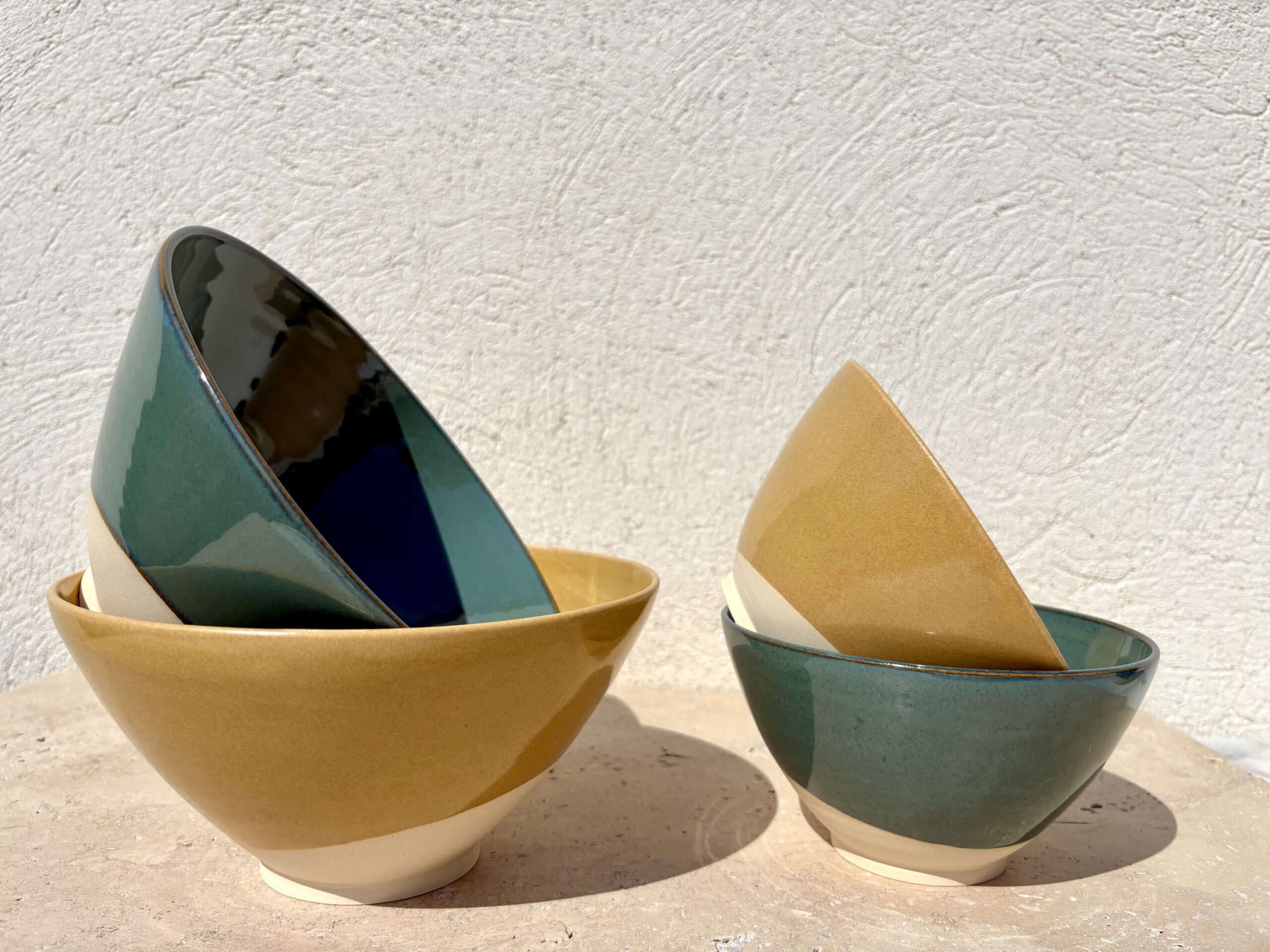 Bol ou Maxi bol/Mini saladier en céramique artisanale — Carole CIONI